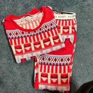 Victoria Secret flannel pj set